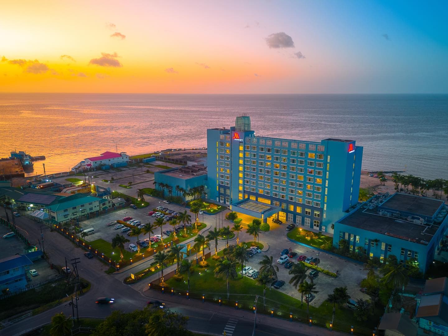 Marriott sunset